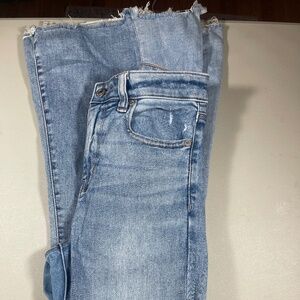 American Eagle- Super Flare Light Wash Jeans